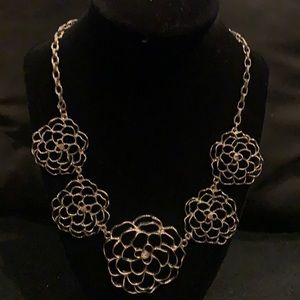 Women’s necklace with antique gold